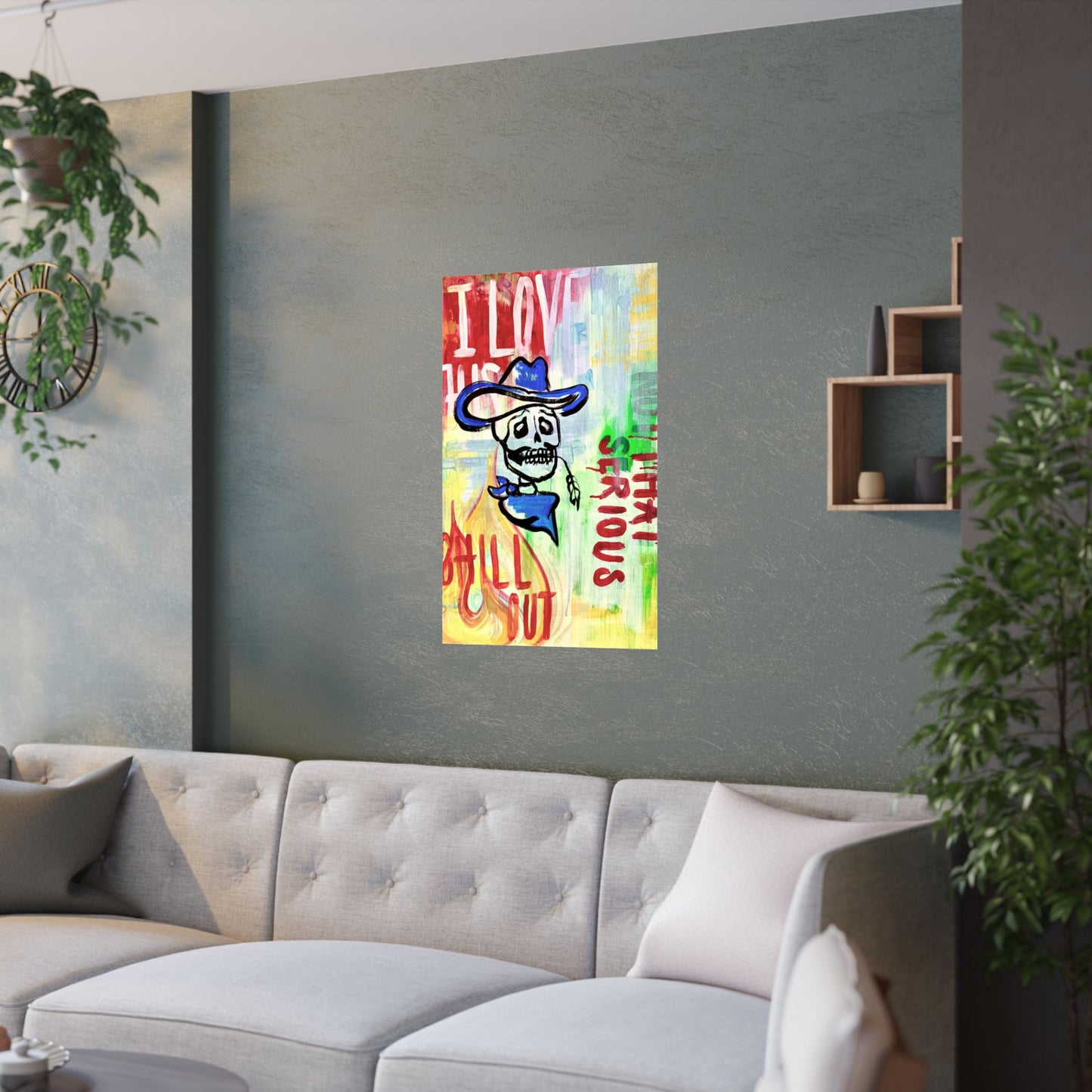 Cowboy Candy Satin Poster