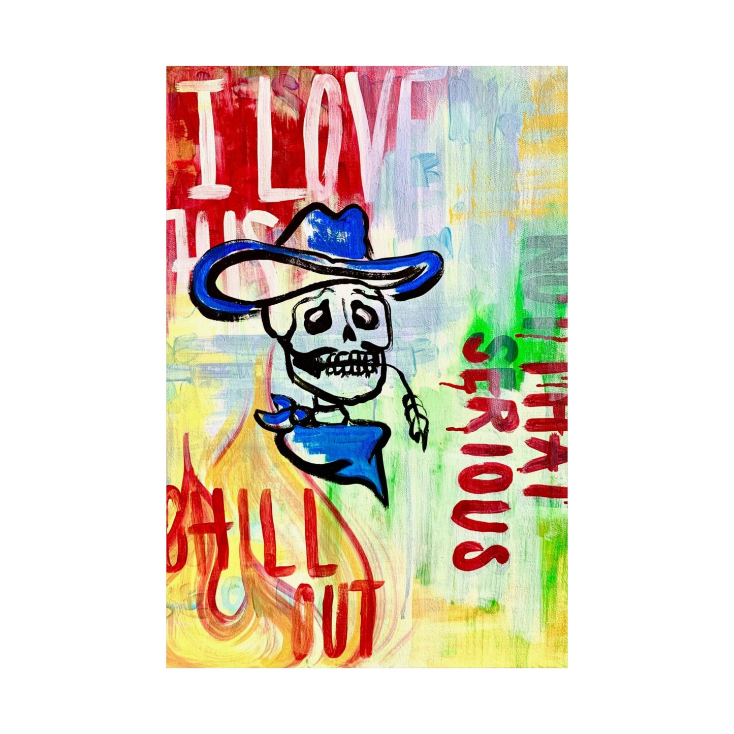 Cowboy Candy Satin Poster