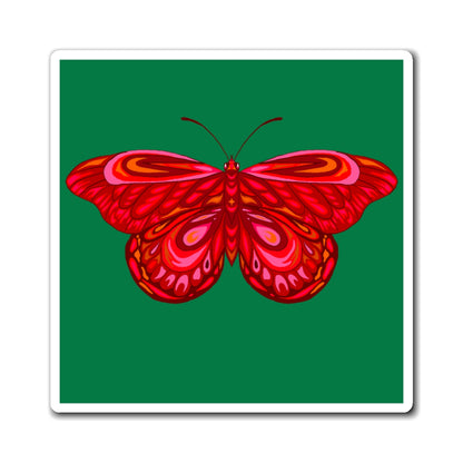 Red Lady Magnet
