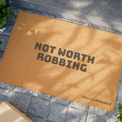 Not worth robbing Doormat