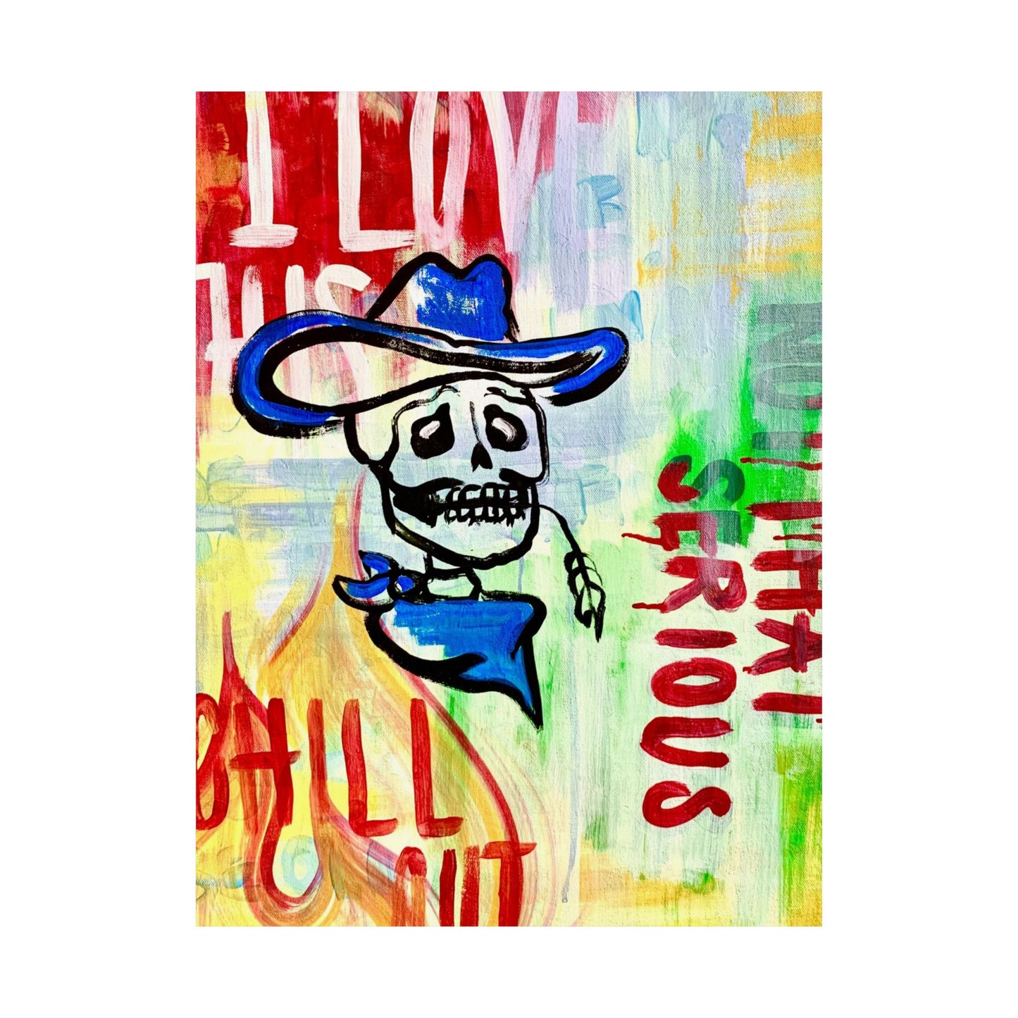 Cowboy Candy Satin Poster