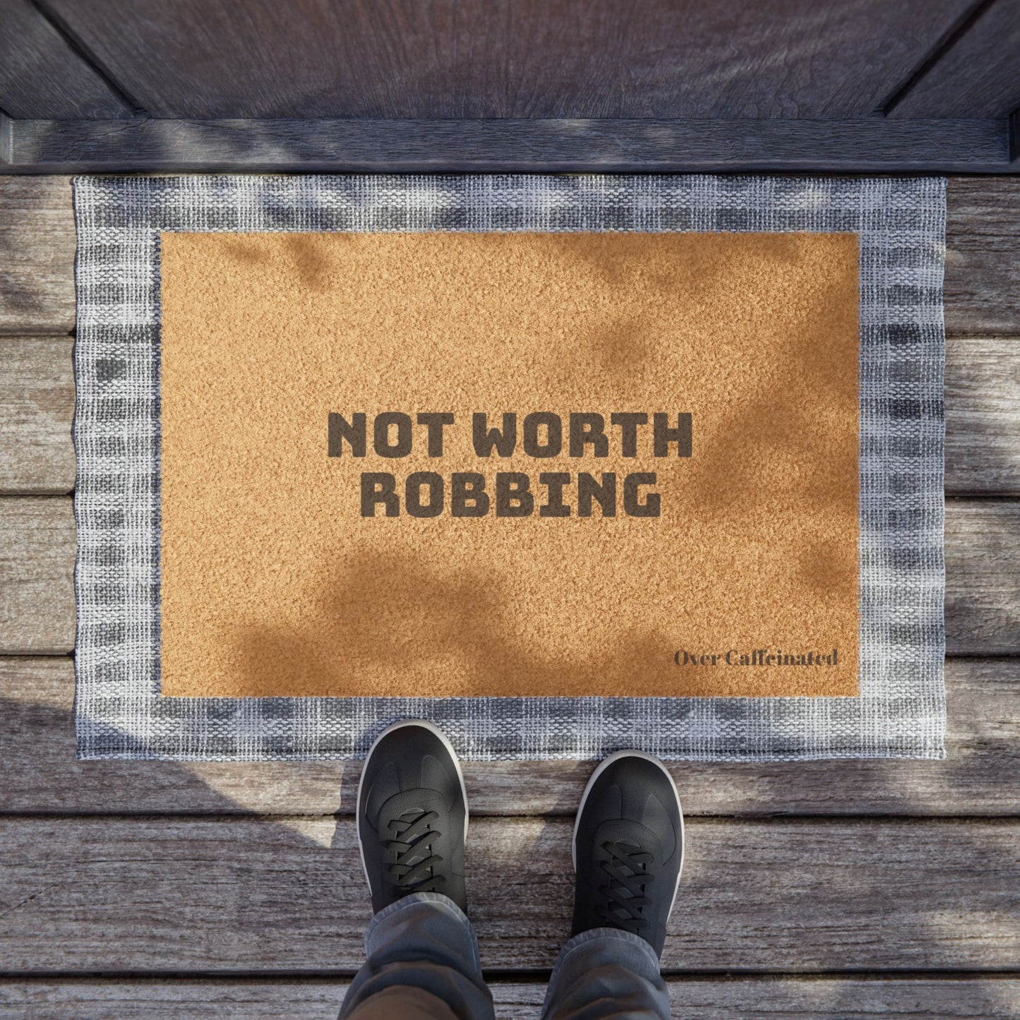 Not worth robbing Doormat